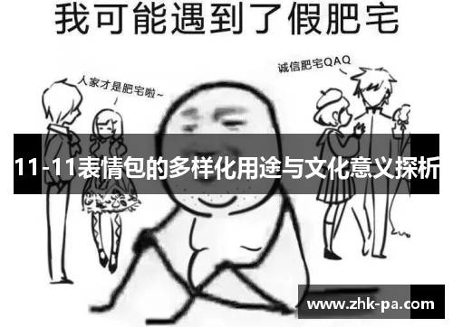 11-11表情包的多样化用途与文化意义探析