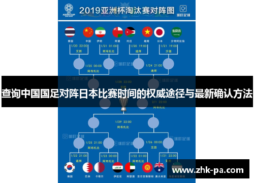 查询中国国足对阵日本比赛时间的权威途径与最新确认方法 查询中国国足对阵日本比赛时间的权威途径与最新确认方法