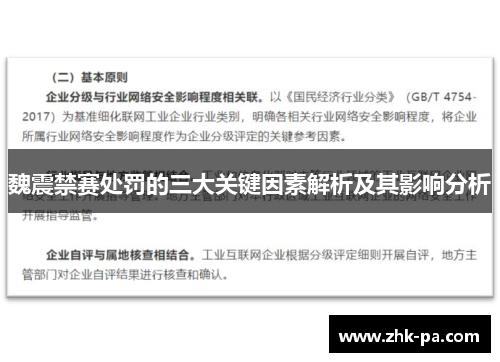 魏震禁赛处罚的三大关键因素解析及其影响分析 魏震禁赛处罚的三大关键因素解析及其影响分析
